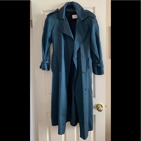 Vintage Jones New York Trench Coat - Picture 2 of 8